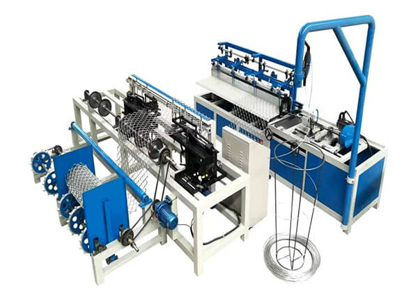 Single Wire Full Automatic Chain Link Fence Machine